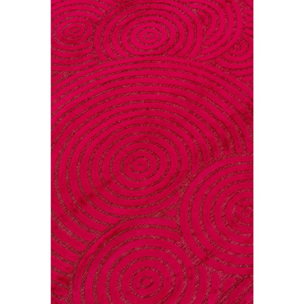 Ковер Tondo, коллекция "Тондо" 170*4*240, Вискоза, Хлопок, Красный — изображение 4