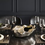 Ведро для охлаждения вина Sea Shell, коллекция "Ракушка" 44*13*38, Алюминий, Серебряный — изображение 2