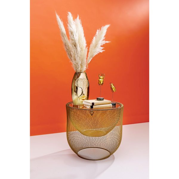 Ваза Ginkgo Leaf, коллекция "Лист Гинкго" 18*29*13, Алюминий, Медный — изображение 2