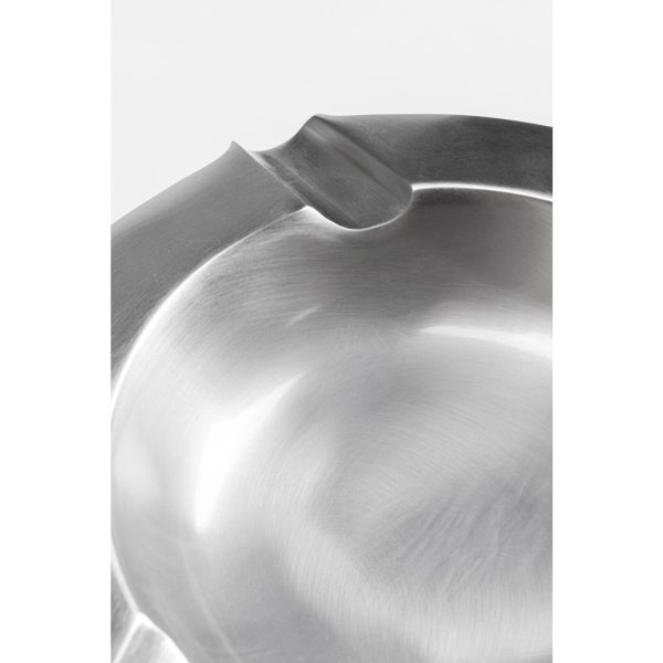 Пепельница Turbine, коллекция "Турбина" 20*4*20, Алюминий, Серебряный — изображение 3