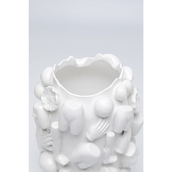 Ваза Pezzo, коллекция "Части" 25*37*24, Керамика, Белый — изображение 3