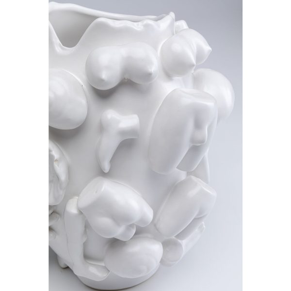KARE-52355-detail-a-1400x1400 Ваза Pezzo, коллекция "Части" 21*25*20, Керамика, Белый — изображение 3