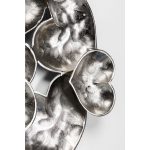 Украшение настенное Hearts, коллекция "Сердца" 79*107*10, Алюминий, Серебряный — изображение 2