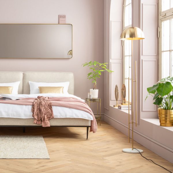 Торшер Astro, коллекция "Астро" 30*158*30, Сталь, Мрамор, Золотой — изображение 4