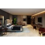 Лампа настольная Salon, коллекция "Салон" 52*55*25, Полистирол, Сталь, Черный — изображение 4