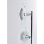 Торшер Ufo, коллекция "НЛО" 25*160*25, Мрамор, Сталь, Стекло, Серебряный — изображение 3