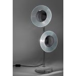 Лампа настольная Ufo, коллекция "НЛО" 22*69*22, Мрамор, Сталь, Стекло, Серебряный — изображение 2