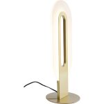 Лампа настольная Aura, коллекция "Аура" 18*40*18, АБС-пластик, Сталь, Белый — изображение 4