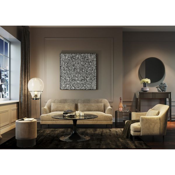 KARE-52542-master-mood-a-1400x1400 Ковер Cosy, коллекция "Уют" 200*5*300, Вискоза, Хлопок, Черный — изображение 2