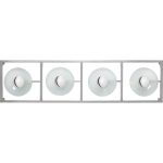 Бра Ufo, коллекция "НЛО" 185*48*20, Стекло, Нержавеющая сталь, Бесцветный