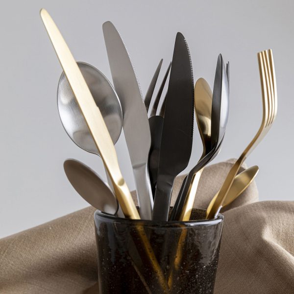 Набор столовых приборов Gloria, коллекция "Глория", количество предметов 16 20*6*26, Нержавеющая сталь, Серебряный — изображение 4