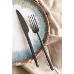 Набор столовых приборов Gloria, коллекция "Глория", количество предметов 16 20*6*26, Нержавеющая сталь, Черный — изображение 2