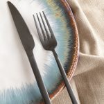 Набор столовых приборов Gloria, коллекция "Глория", количество предметов 16 20*6*26, Нержавеющая сталь, Черный — изображение 4