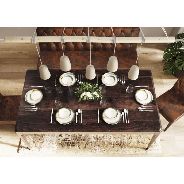 Тарелка Organic, коллекция "Органика" 26*2*26, Керамика, Мультиколор — изображение 3