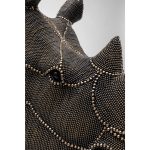 Предмет декоративный Head Rhino, коллекция "Голова носорога" 31*69*42, Полирезин, Черный — изображение 4