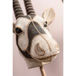 Предмет декоративный Head Antilope, коллекция "Голова антилопы" 43*79*18, Полирезин, Серый — изображение 3
