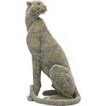 Статуэтка Leopard, коллекция "Леопард" 33*59*26, Полирезин, Серый