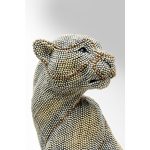 Статуэтка Leopard, коллекция "Леопард" 33*59*26, Полирезин, Серый — изображение 2