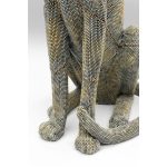 Статуэтка Leopard, коллекция "Леопард" 33*59*26, Полирезин, Серый — изображение 3