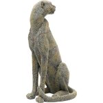 Статуэтка Leopard, коллекция "Леопард" 33*59*26, Полирезин, Серый — изображение 4