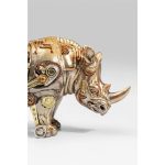 Лампа настольная Rhino, коллекция "Носорог" 30*35*46, Полирезин, Хлопок, Черный — изображение 2