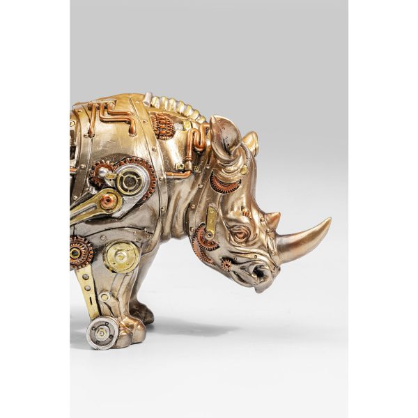 KARE-52697-detail-a-1400x1400 Лампа настольная Rhino, коллекция "Носорог" 30*35*46, Полирезин, Хлопок, Черный — изображение 2