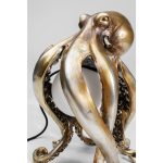 Лампа настольная Octopus, коллекция "Осьминог" 22*26*34, Полирезин, Золотой — изображение 4