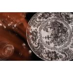 Тарелка Sakura, коллекция "Сакура" 27*4*4, Керамика, Серый — изображение 2