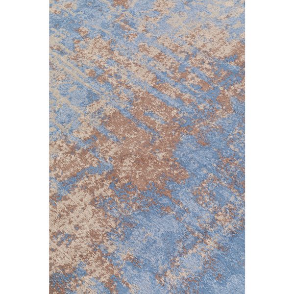 Ковер Angus, коллекция "Ангус" 170*4*240, Хлопок, Полиэстер, Голубой — изображение 3