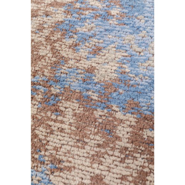 Ковер Angus, коллекция "Ангус" 170*4*240, Хлопок, Полиэстер, Голубой — изображение 4