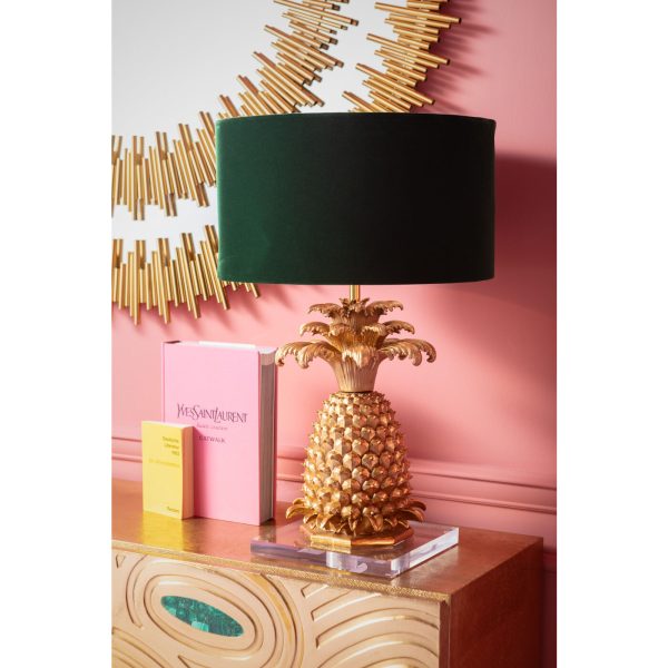 Лампа настольная Pineapple, коллекция "Ананас" 41*66*41, Сталь, Синий — изображение 2