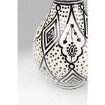 Ваза Bohemia, коллекция "Богема" 18*29*18, Сталь, Белый, Черный — изображение 3