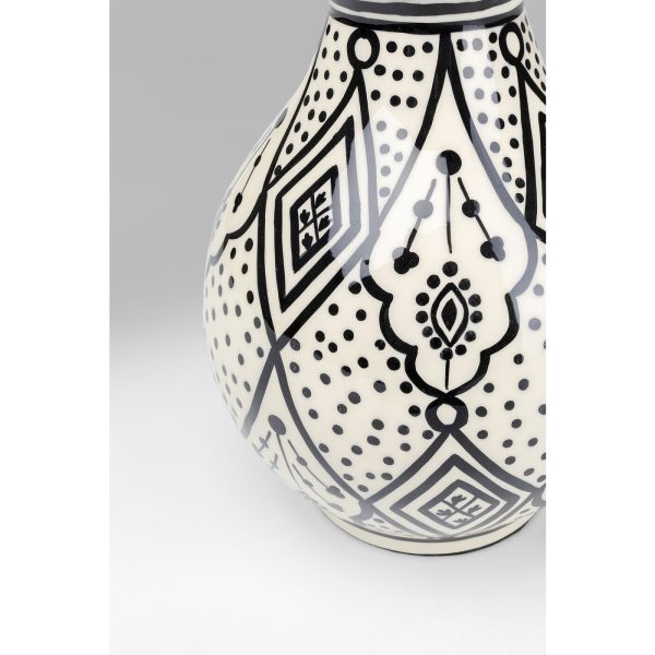 Ваза Bohemia, коллекция "Богема" 18*29*18, Сталь, Белый, Черный — изображение 3