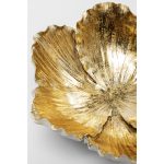 Фонарь для свечи Flower, коллекция "Цветок" 24*10*25, Полирезин, Белый, Золотой — изображение 3