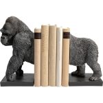 Книгодержатель Gorilla, коллекция "Горилла", количество предметов 2 15*25*25, Полирезин, Черный