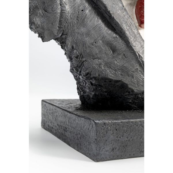 Статуэтка Smoking Gorilla, коллекция "Курящая горилла" 28*40*48, Полирезин, Черный — изображение 3