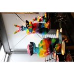 Статуэтка Gangster Dog, коллекция "Собака-Гангстер" 100*173*132, Стекловолокно, Мультиколор — изображение 2