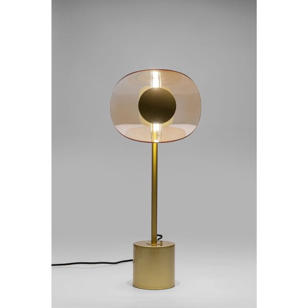 Лампа настольная Mariposa, коллекция "Марипоса" 25*60*25, Стекло, Сталь, Золотой — изображение 4