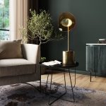 Лампа настольная Mariposa, коллекция "Марипоса" 25*60*25, Стекло, Сталь, Золотой — изображение 2