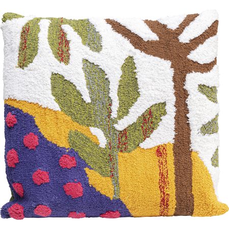 Подушка Trees, коллекция "Деревья" 50*50*10, Хлопок, Полиэстер, Мультиколор