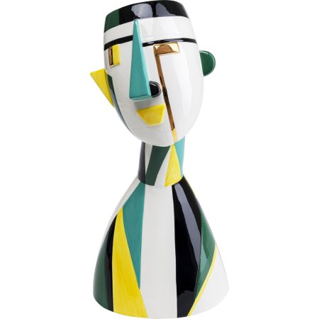 Ваза декоративная Face, коллекция "Лицо" 21*43*16, Керамика, Мультиколор