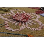 Ковер Flowers, коллекция "Цветы" 120*5*180, Хлопок, Желтый — изображение 4