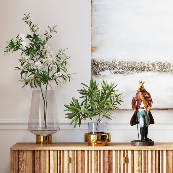 Статуэтка Giraffe, коллекция "Жираф" 17*45*14, Полирезин, Красный — изображение 2