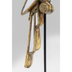 Предмет декоративный Parrot, коллекция "Попугай" 15*53*14, Полирезин, Зеркальное стекло, Золотой — изображение 4