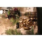 Статуэтка King Monkey, коллекция "Король обезъян" 21*36*39, Полирезин, Золотой — изображение 3