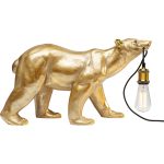 Торшер Polar Bear, коллекция "Белый медведь" 24*36*62, Полирезин, Золотой