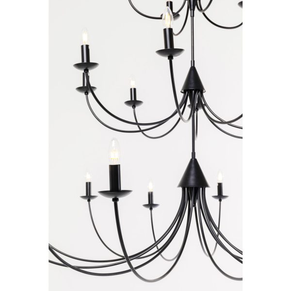 Люстра Morticia, коллекция "Мортисия" 152*220*152, Сталь, Черный — изображение 3