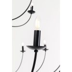 Люстра Morticia, коллекция "Мортисия" 152*220*152, Сталь, Черный — изображение 4