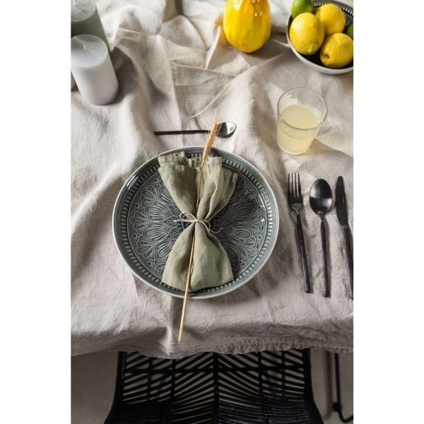 Тарелка Sicily, коллекция "Сицилия" 27*27*3, Керамика, Серый — изображение 2