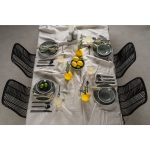 Тарелка Sicily, коллекция "Сицилия" 27*27*3, Керамика, Серый — изображение 4